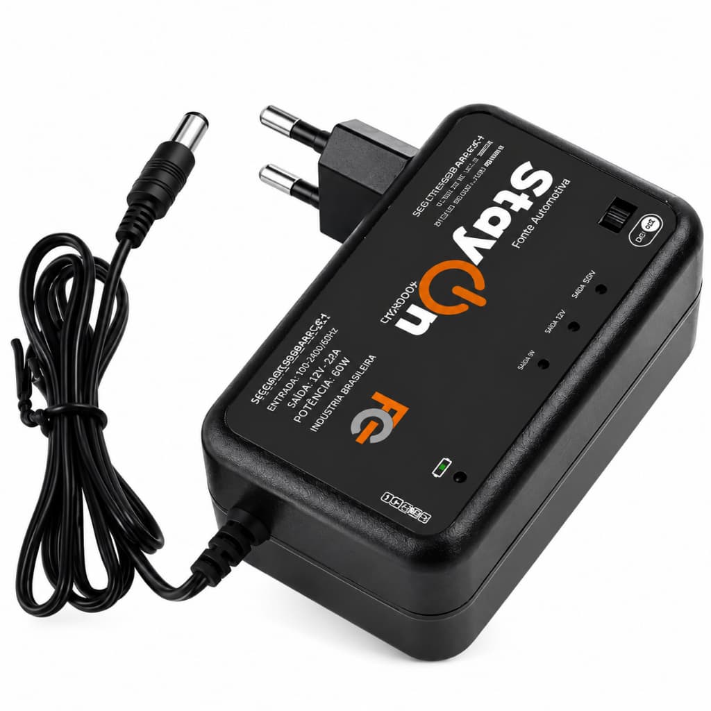 Mini Nobreak Roteador Wifi Modem 9v 12v Queda Energia Bateria Até 7 Horas Bivolt Câmera Internet