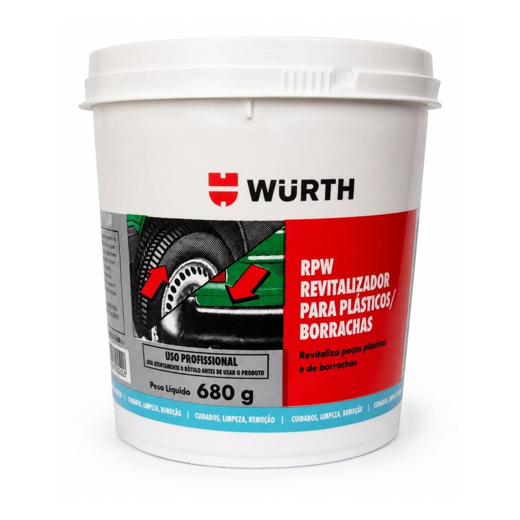 Revitalizador De Plásticos E Borrachas Rpw 680g Wurth