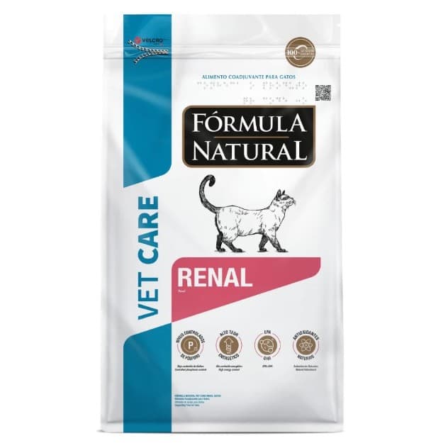 Fórmula Natural Ração Gatos Renal 7kg