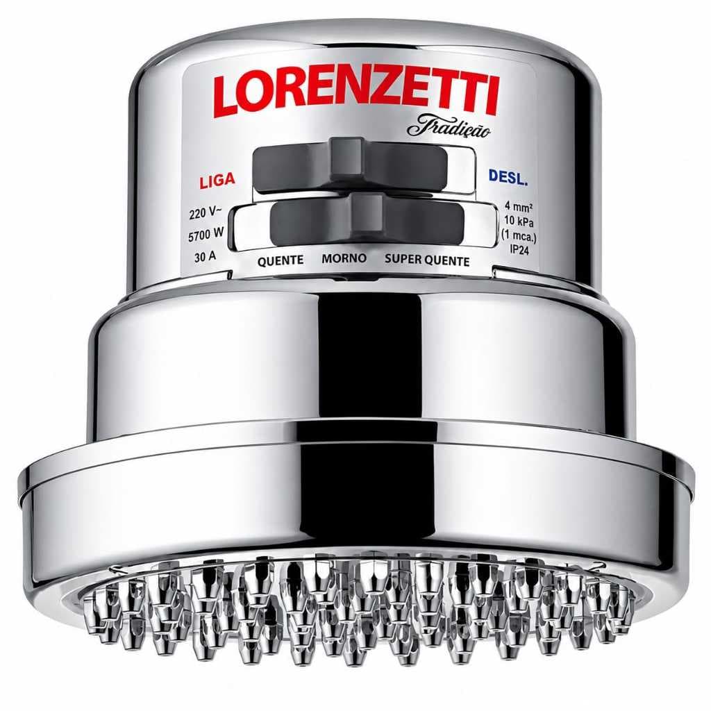 Chuveiro Lorenzetti Tradição Multitemperaturas 127V 5500W