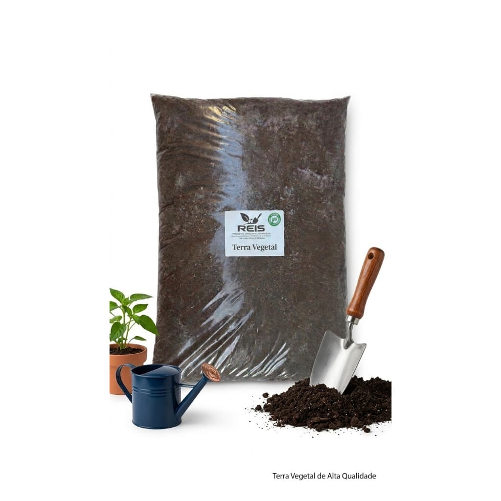 Terra Vegetal Adubada Pronto Para Uso Em Geral