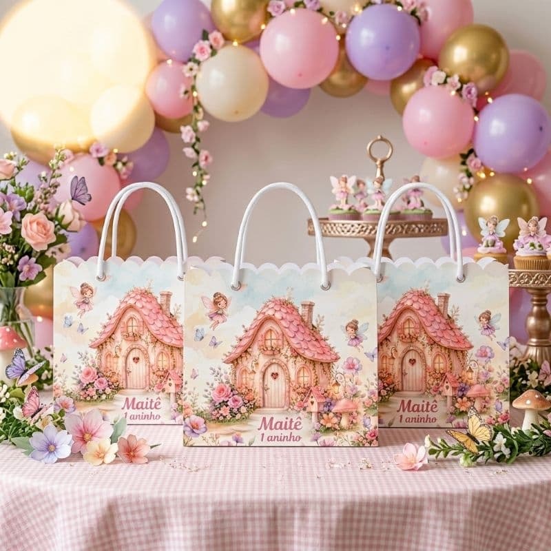 Sacolinha Personalizada | Lembrancinha Sacola Surpresa / todos os temas