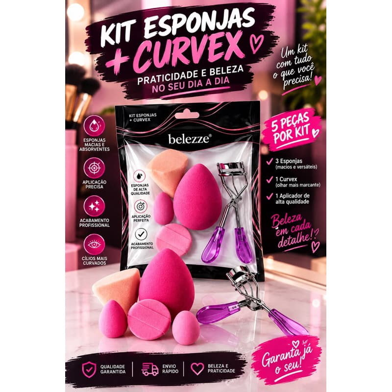 KIT ESPONJAS + CURVEX