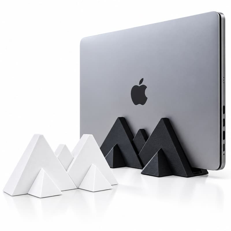 Suporte Vertical MacBook Air Pro Tablet Samsung Organizador de Mesa Notebook