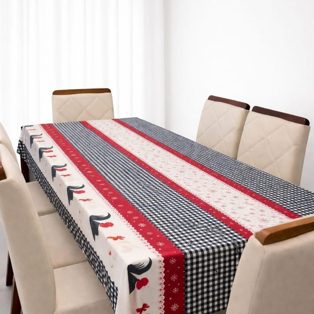 Toalha de Mesa Estampada para Jantar | 4, 6 ou 8 Lugares | Toque de Elegância promoção