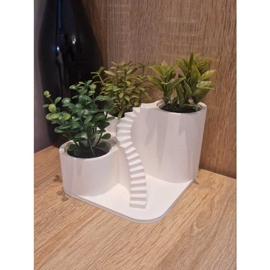 Vaso de Plantas Triplo