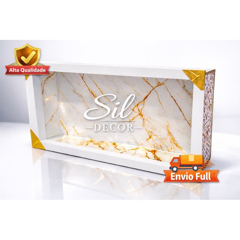 nicho porcelanato polido 60x30