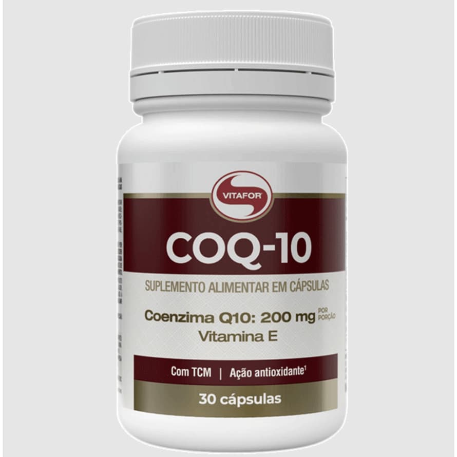 Coenzima Q10. 200mg + Vitamina E - Vitafor