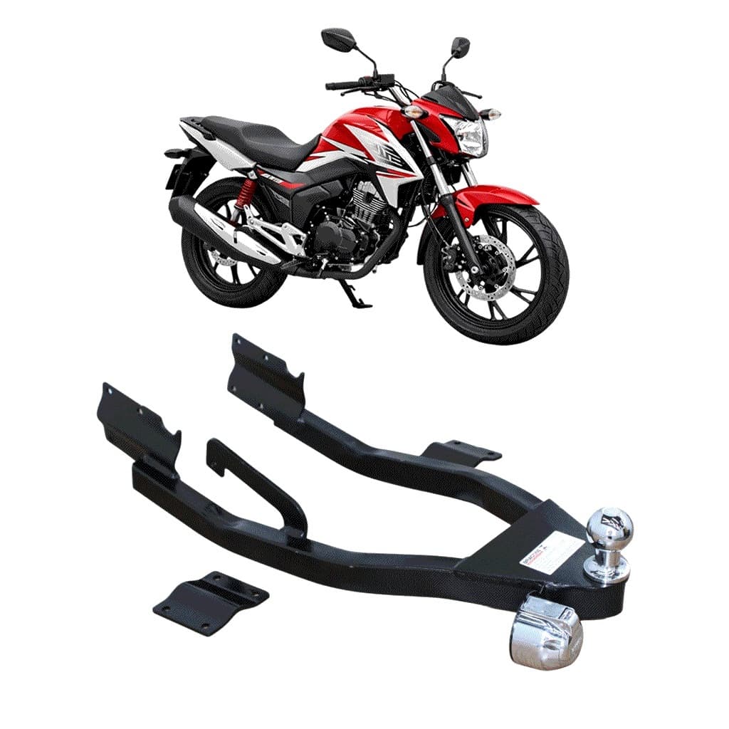 Engate Reboque Para Moto Braconi Cg Fan Titan Start 125/ 150/ 160 250kg