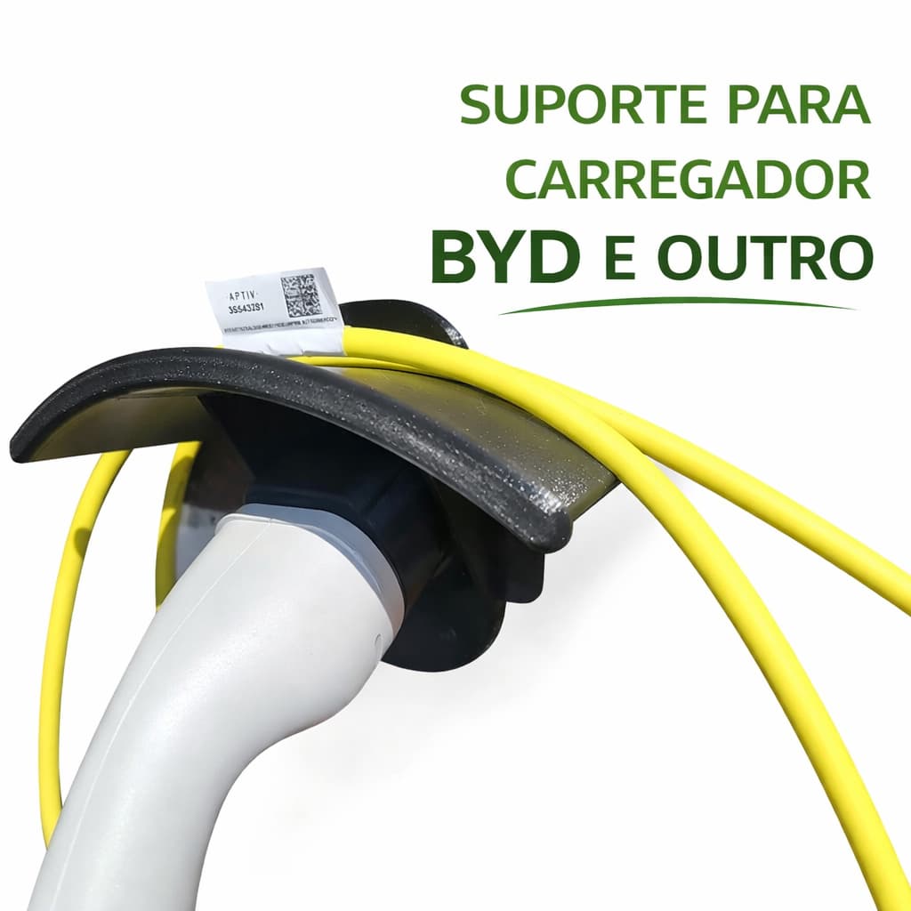 Suporte Carregador Carro Elétrico BYD Dolphin Mini EV Type 2 carregador acessório carro elétrico BYD