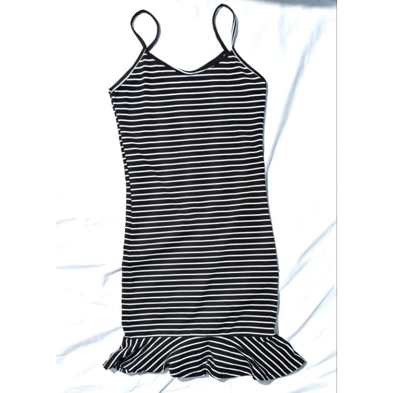 vestido listrado - Tam M