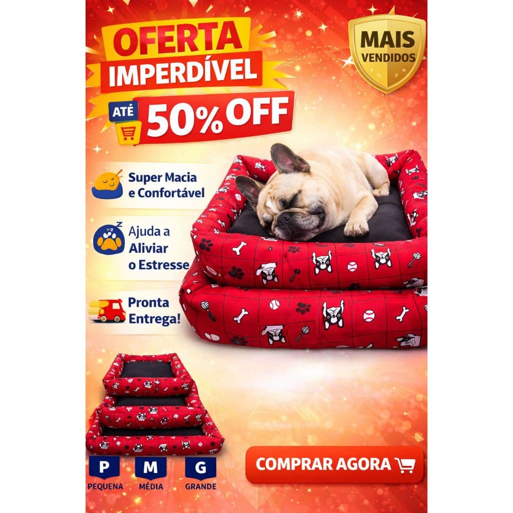 Cama Fibra De Silicone Para Cães e Gatos macia P M G Super Promoção
