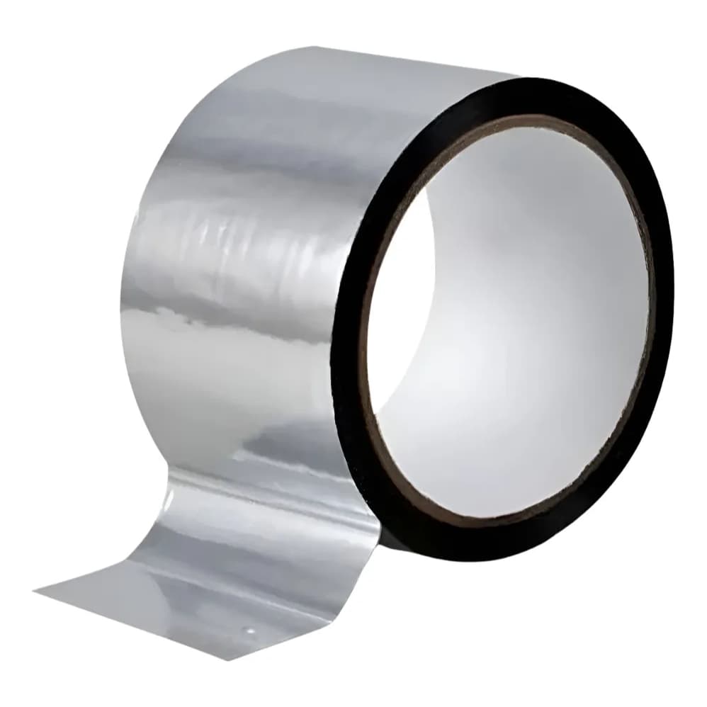 Kit 3 Fitas Adesivas Aluminizadas Alta Resistência Vedação e Isolamento Térmico