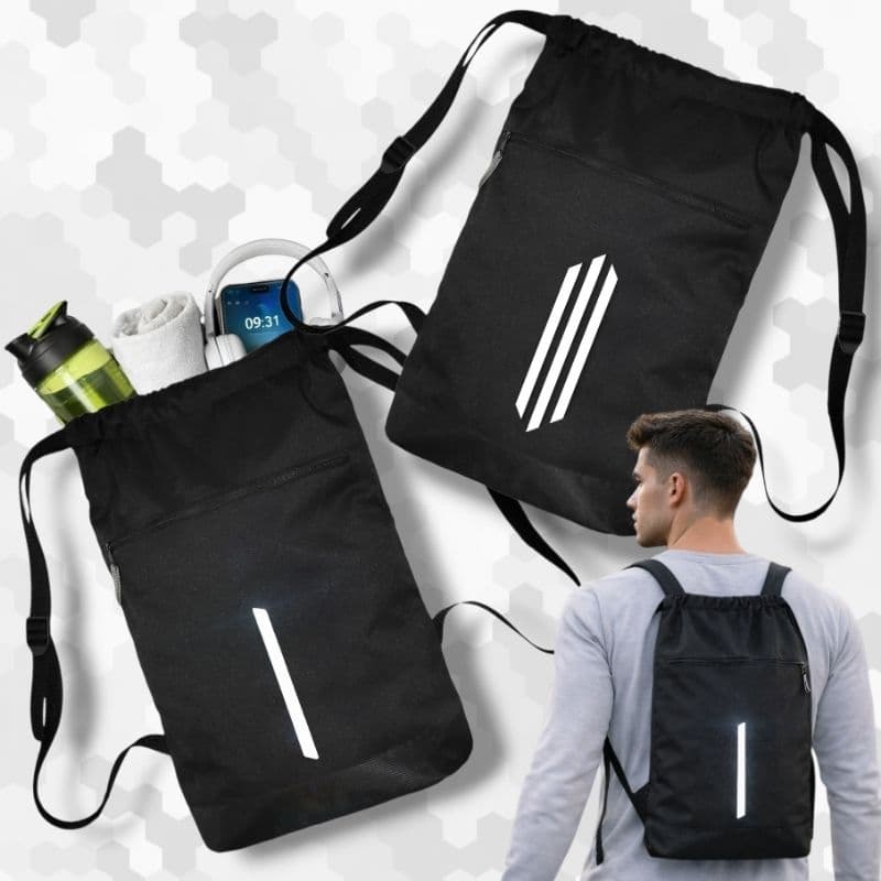 MOCHILA GYMSACK ACADEMIA FUTEBOL LAZER