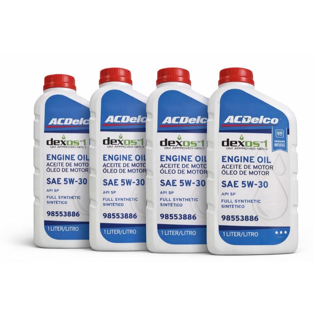 Kit 4 Litros Óleo 5W30 Dexos1 Gen 3 Acdelco 100% Sintético Original GM