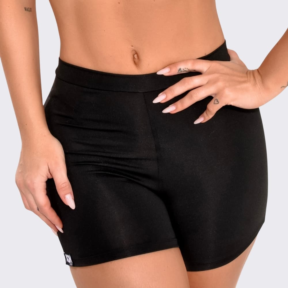 Bermuda Short Basic Bermudinha Lisa Segunda Pele (Usar Com Vestido Saia Shortinho Verão) AQN SPORT