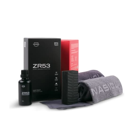 Vitrificador de pintura ZR53 Nasiol - Nano Coating 10H | Maior resistência a Micro Riscos E Sujeira | Alto poder de Repe