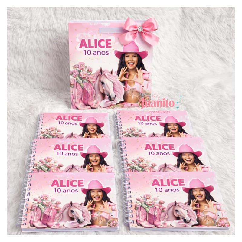 Kit sacolinha + livrinho de colorir Ana Castela - peque e monte - qualquer tema