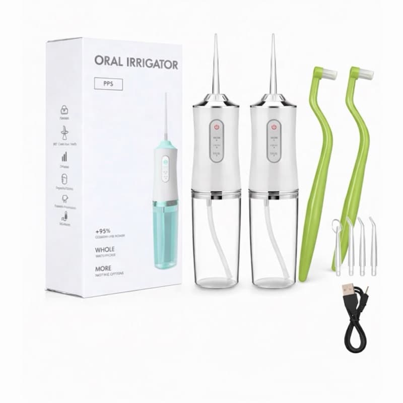 Kit Escova Para Implante Protocolo + 2 Irrigadores Oral