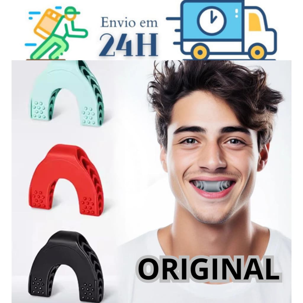 Jawline Exercitador Facial de Mandibula e Maxilar Exercícios Faciais Definirdor de Rosto