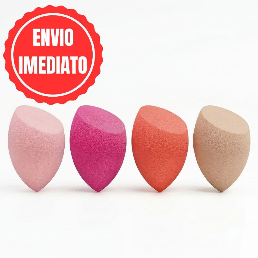 Esponja Para Maquiagem/Esponja de Rosto Facial Maquiagem, Base e Corretivo - Esponja cosmética mista