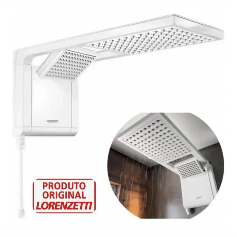 CHUVEIRO ACQUA DUO BRANCO 6800W-220V (Jato Duplo) Lorenzetti