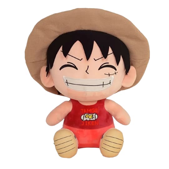 Boneco De Pelúcia Luffy One Piece 25 cm pelúcia premium
