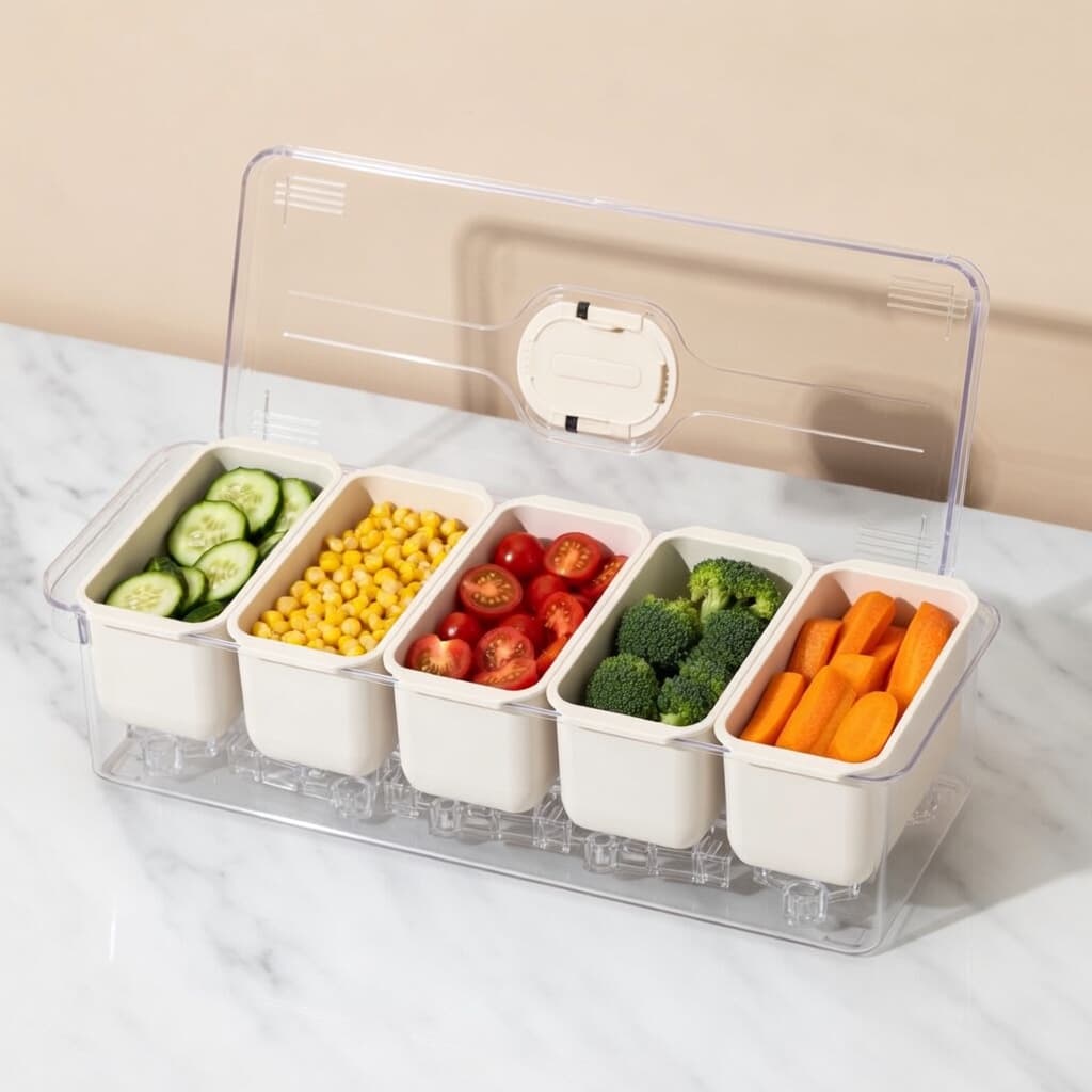 Conjunto Potes Herméticos Tampa Kit 12 Peças Organização Preservação Alimentos Vedação Segura
