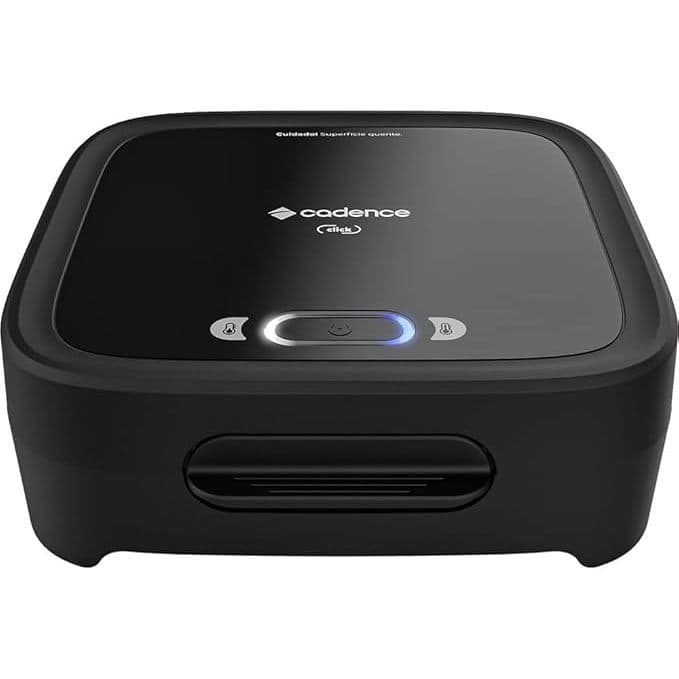 Sanduicheira Cadence Click Antiaderente 110V Não Gruda Lanches Pão na Chapa Grelhar