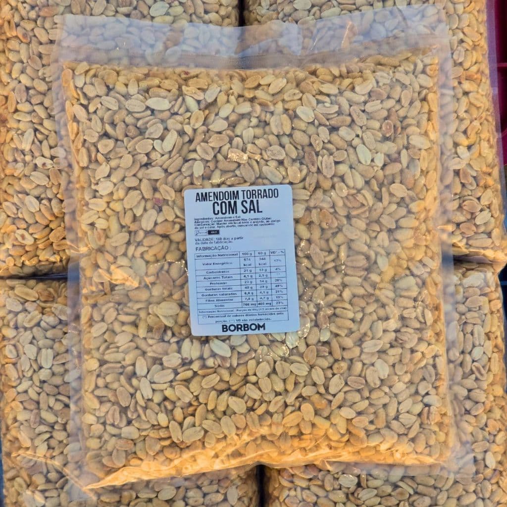2KG AMENDOIM SALGADO PETISCO BOTECO APERITIVO FESTAS - Envio Rapido