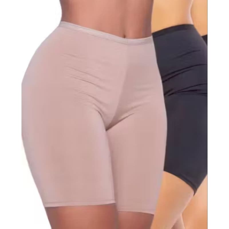 Kit 2 Short Segunda Pele Feminino Alta Qualidade Antiatrito Conforto Total