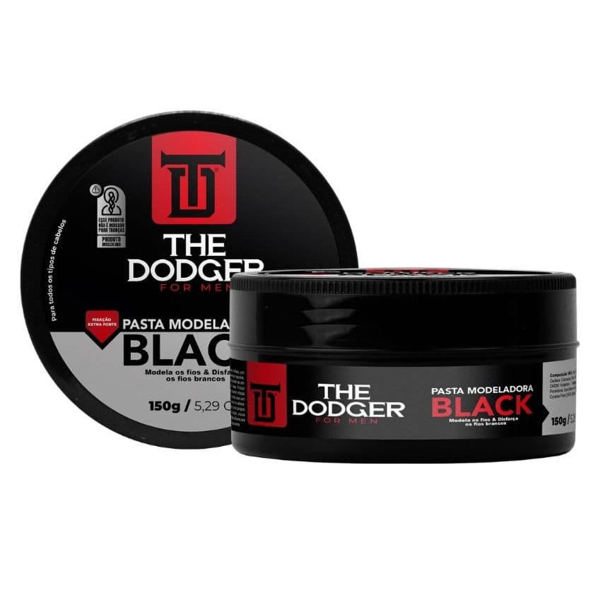 PASTA MODELADORA BLACK 150G - THE DODGER