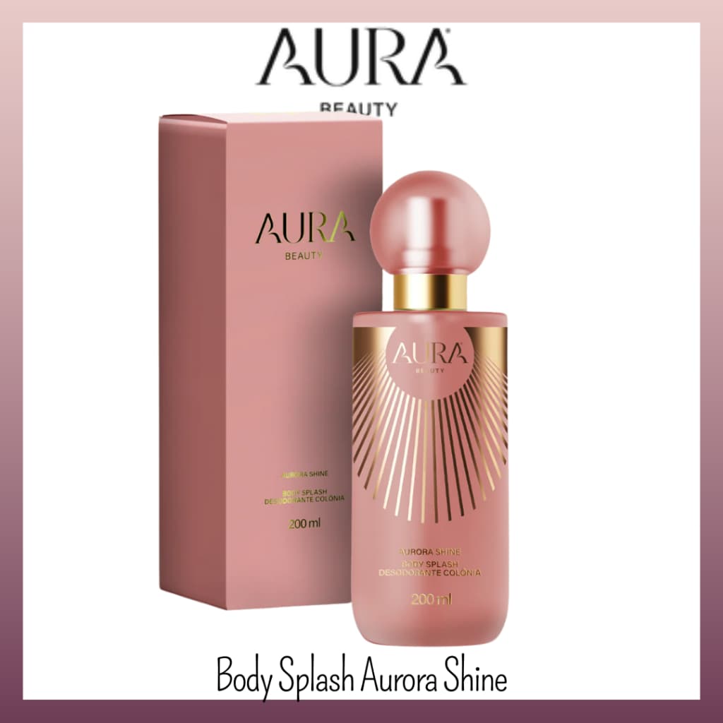 Body Splash Aura Beauty Aurora Shine - 200ml