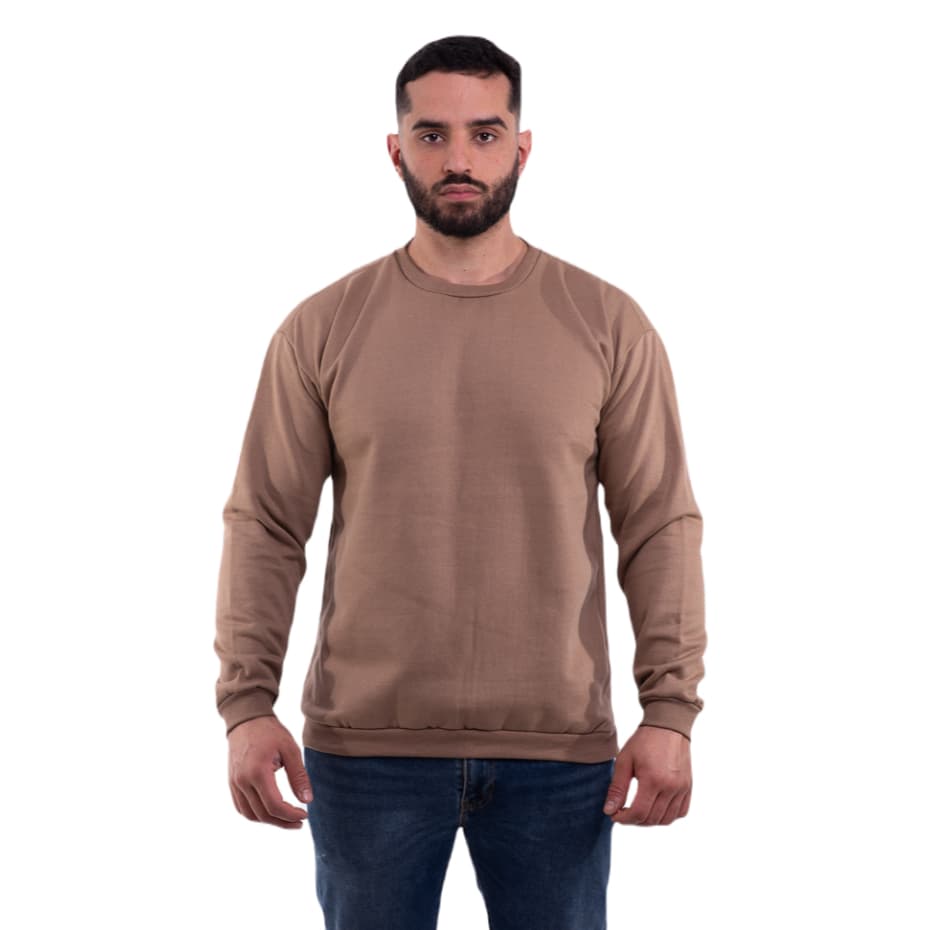 Blusa de Moletom Masculina Básica Lisa Promoção Imperdível - Diversas Cores