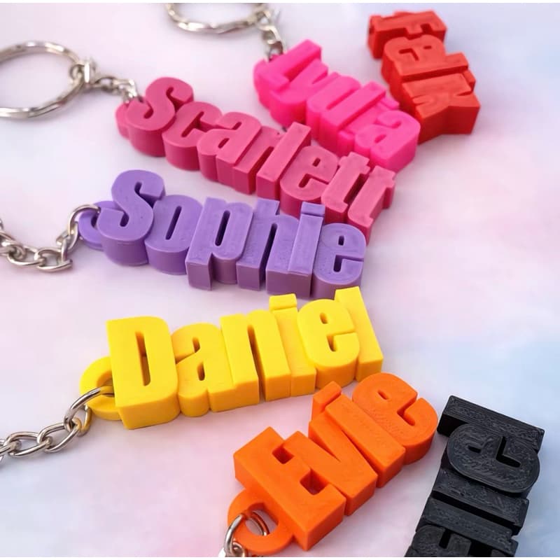 Chaveiro Personalizado com nome – Resistente, Leve e Ideal para Presentear