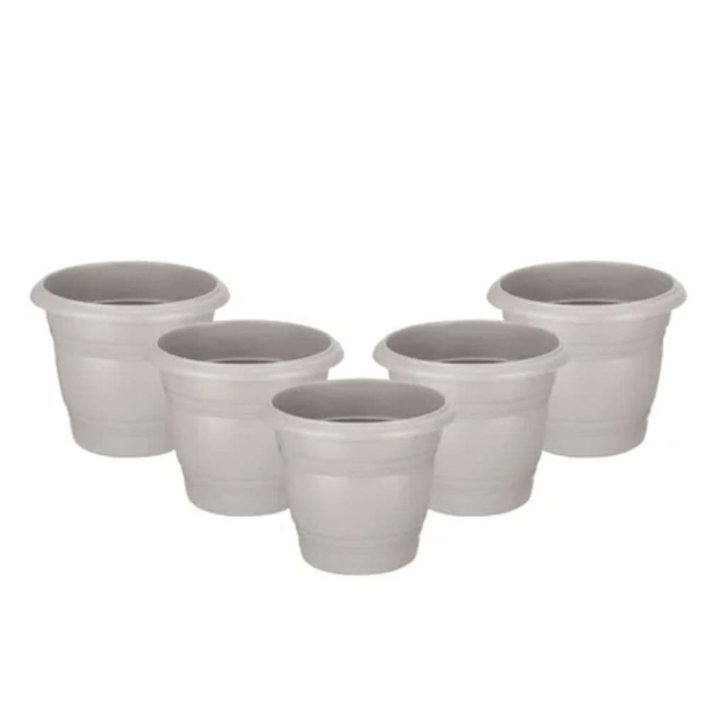 Kit Vaso Redondo N 13 Rischioto Areia 6 Unidades