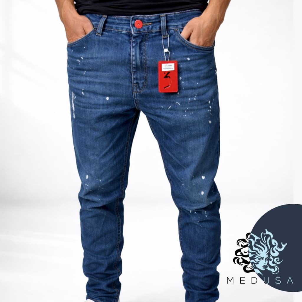 CALÇA DE JOGADOR JEANS 003 VIRAK ORIGINAL PREMIUM - SKINNY COM LYCRA, RAUL, ROLÊ