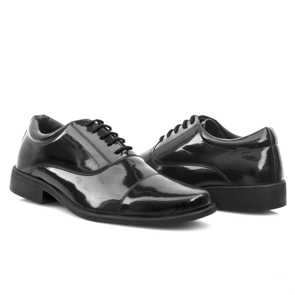 Sapato Masculino SLZ Social Militar 37/44 Franca SP Solado Borracha Antiderrapante Macio Trabalho NF