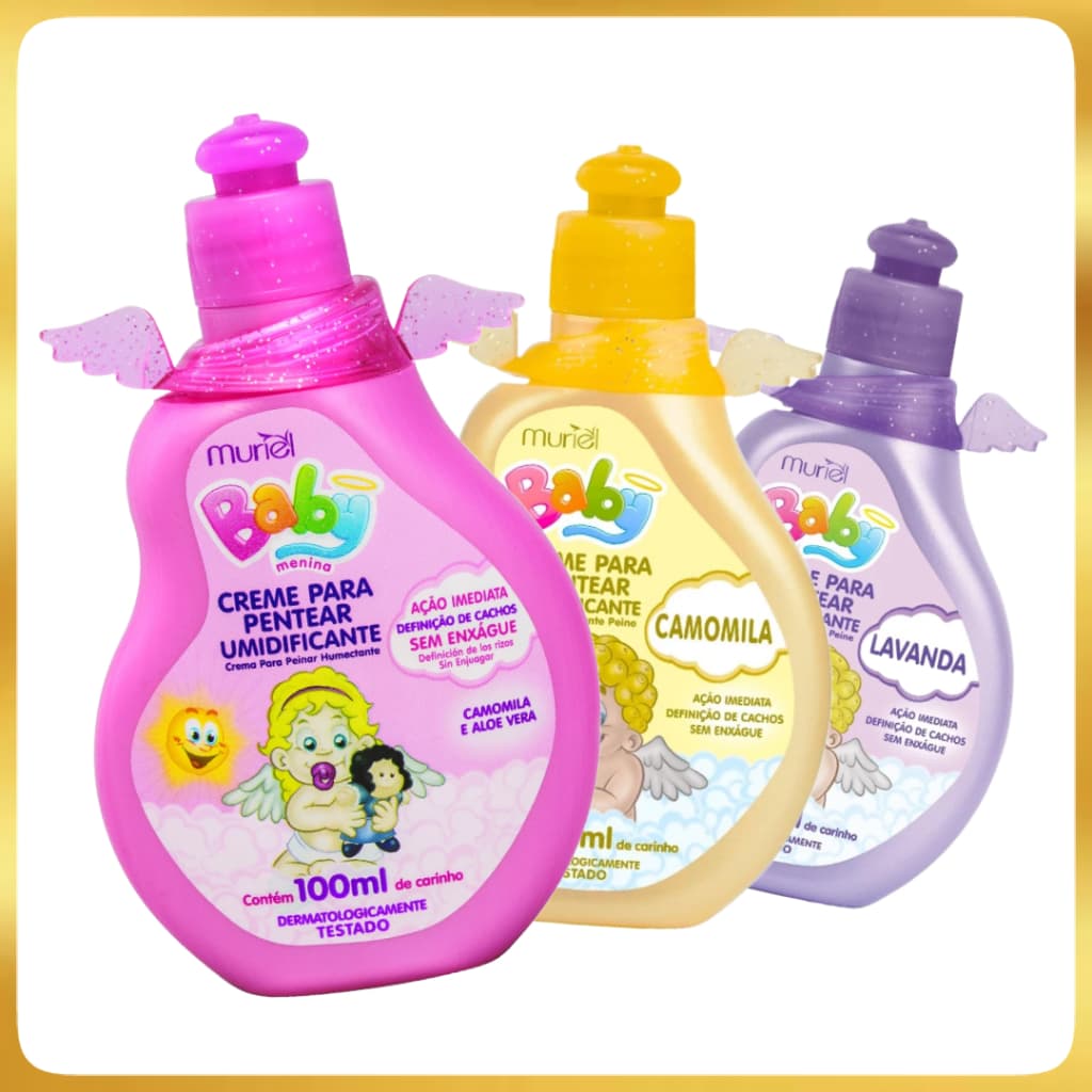 Creme Pentear Umificante Bebê Baby Muriel 100ml