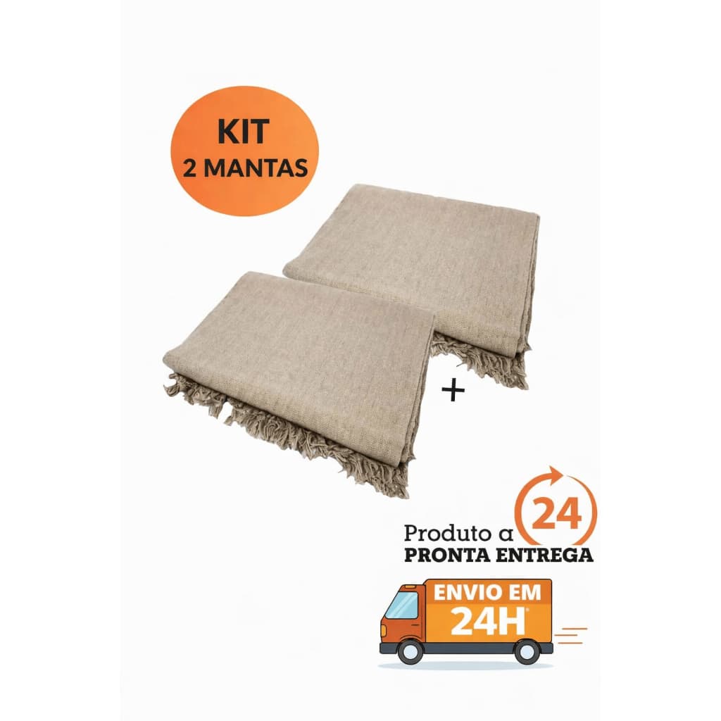 Kit 2 Mantas Para Sofá Luxuosa Várias Cores Tamanho 210x120 Decorativas 100% Algodão Casa Elegante Sofisticação Conforto
