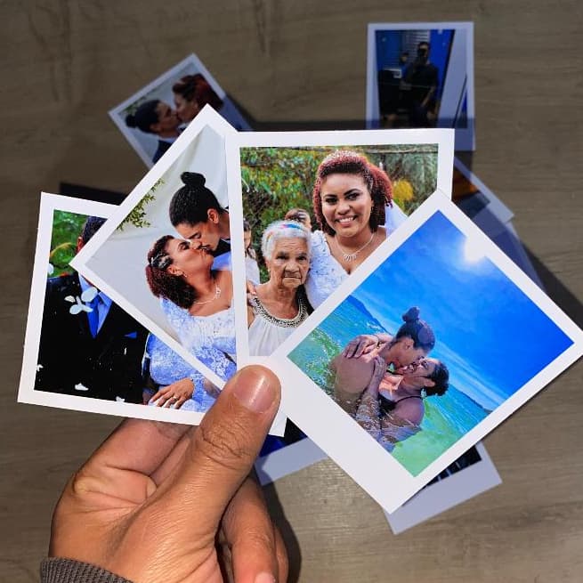 15 Mini Fotos Personalizadas Capinha Celular Presente Criativo