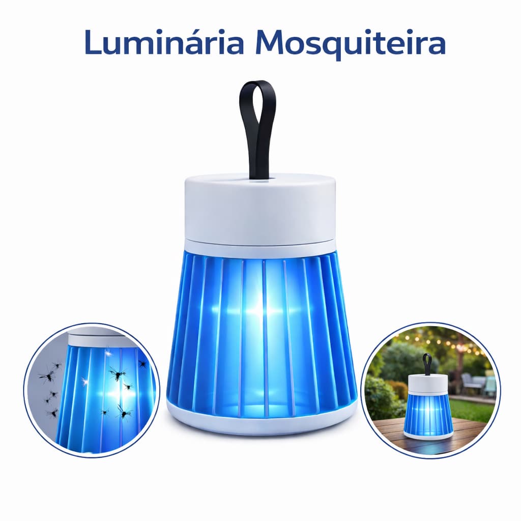 Lâmpada Elétrica Mosquito Usb Anti Insetos Moscas Mosquitos