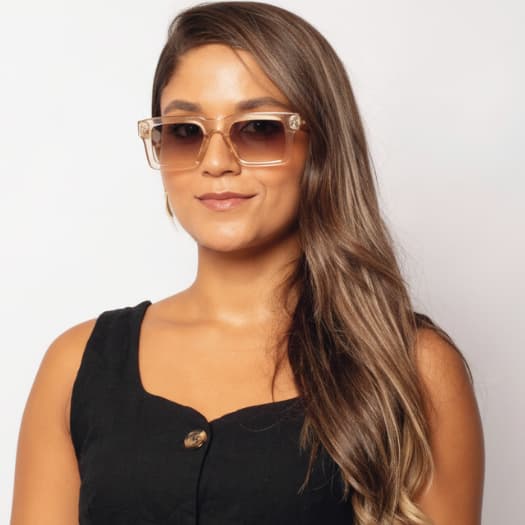 Óculos de Sol Feminino Quadrado UV400 Estilo Moderno Fashion Elegante