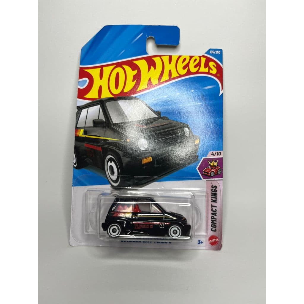 Carrinho Hot Wheels Original – '85 HONDA CITY TURBO II - Colecionável