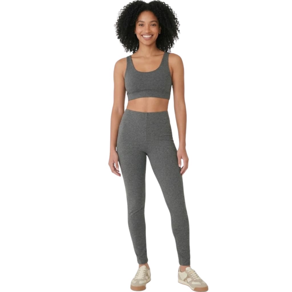 Calça Legging Moletom Stretch Malwee Original Tecido Flanelado Quentinha