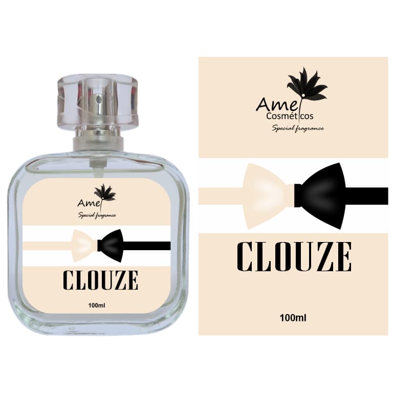 Perfume Clouze Feminino Amei Cosméticos Alta Fixação 33% de Essência Importada EDP
