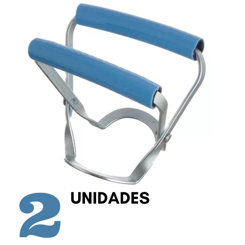 Kit 2 Alças Pegador Galão Garrafão De Água Mineral 10 Ou 20 Litros