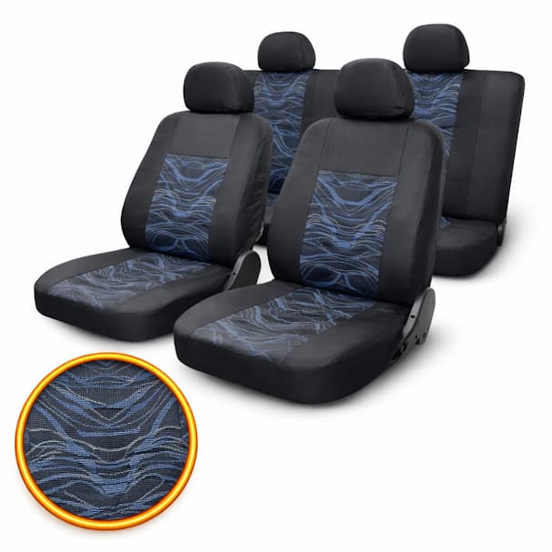 Capa Automotiva Banco Carro Universal Tecido Grosso Espuma Proteção Total