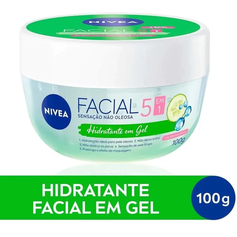 NIVEA Hidratante Facial em Gel 100g
