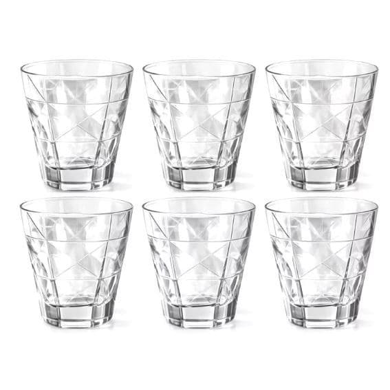 Jogo 6 Copos Dumiat Porto Fino 330ml Qualidade Sofisticação